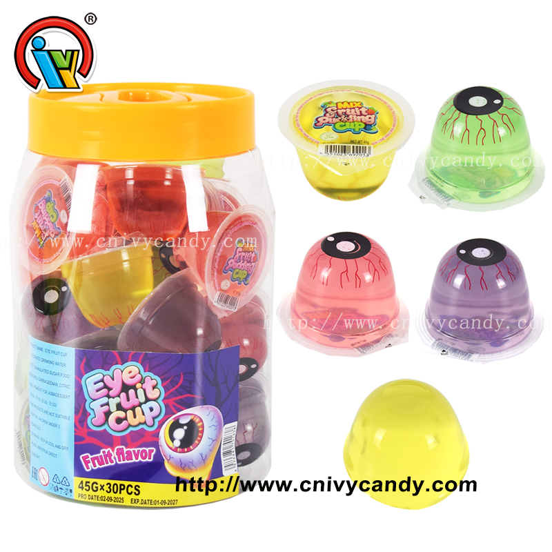 eye fruiy jelly cup candy supplier