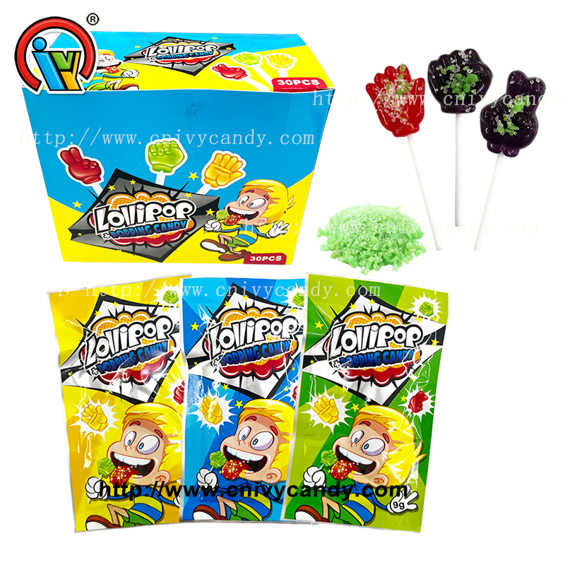 Popping Candy Lollipop Factory