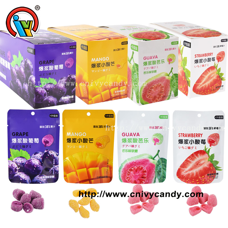 Фабрика жевательных конфет с джемом