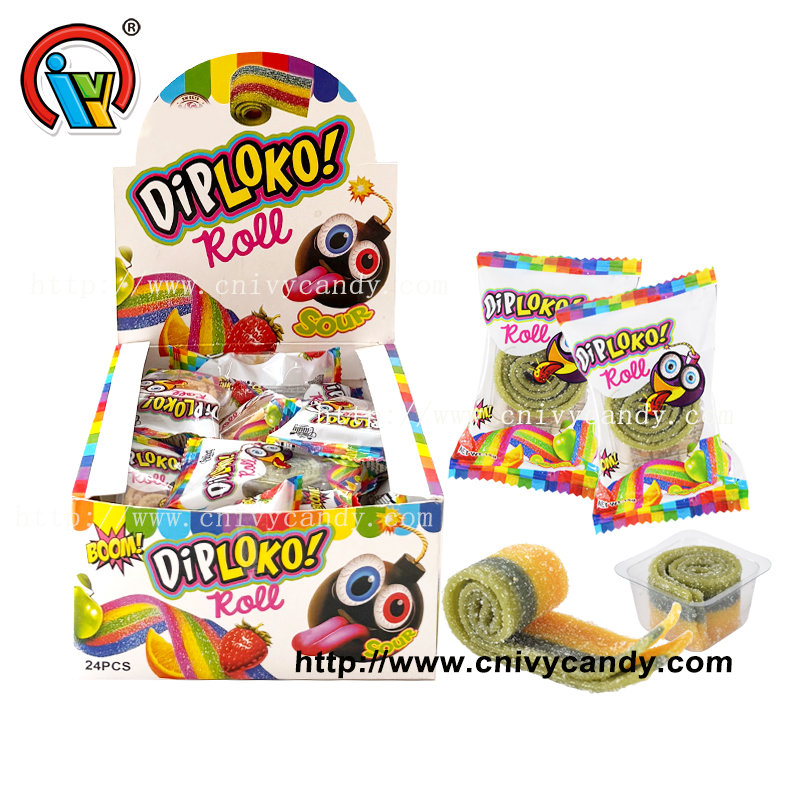 sour belt gummy candy factory