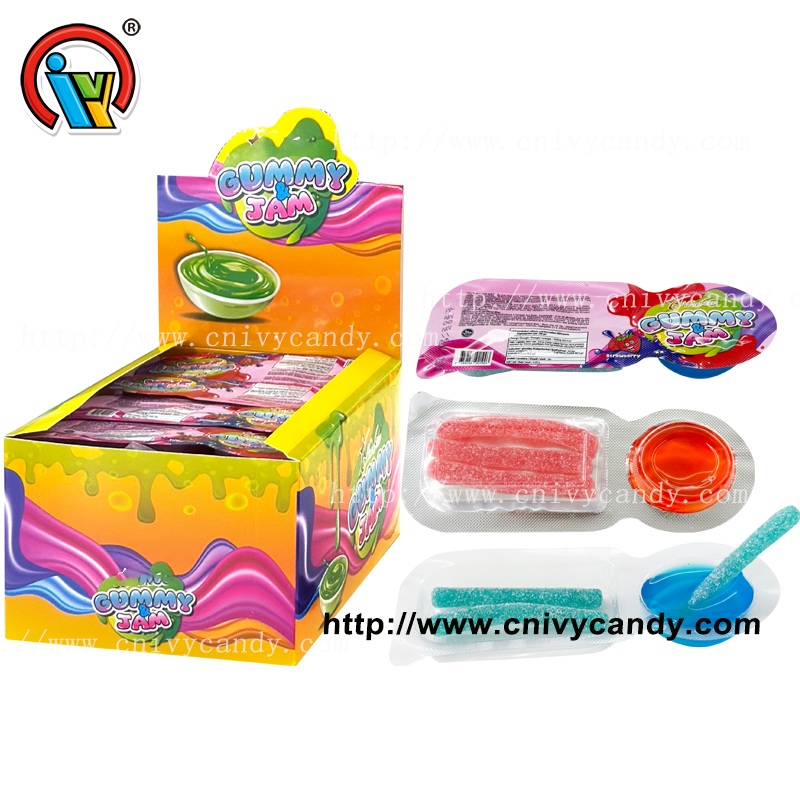 chewy sour gel candy factory