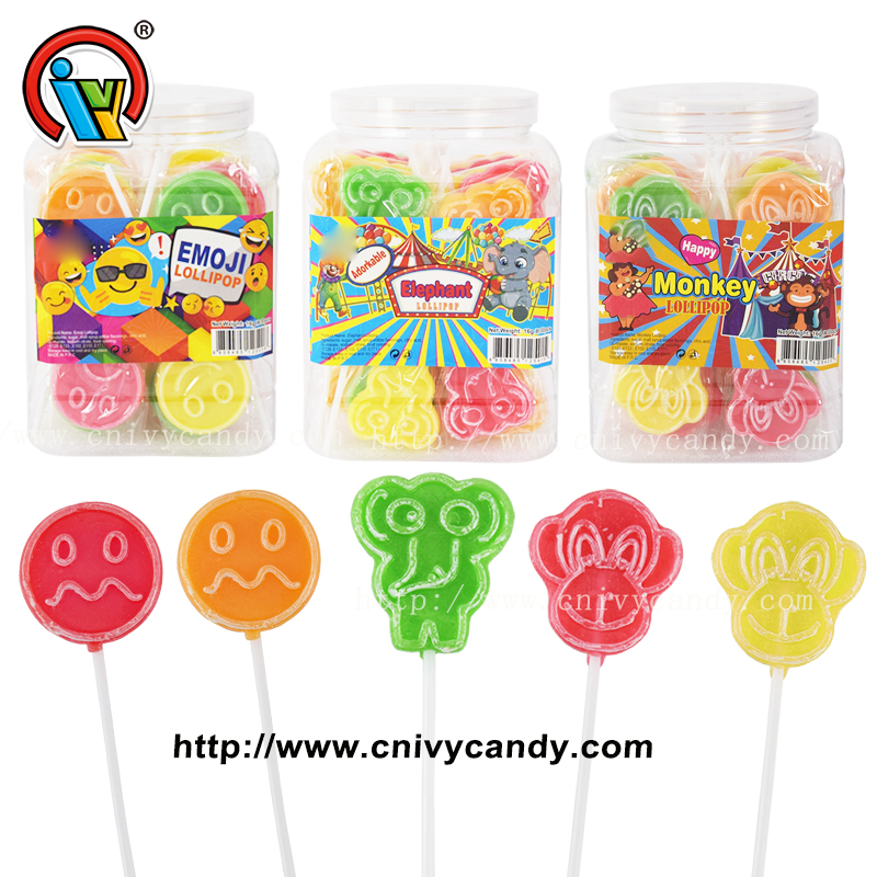 cartoon shaped lollipop candy supplier