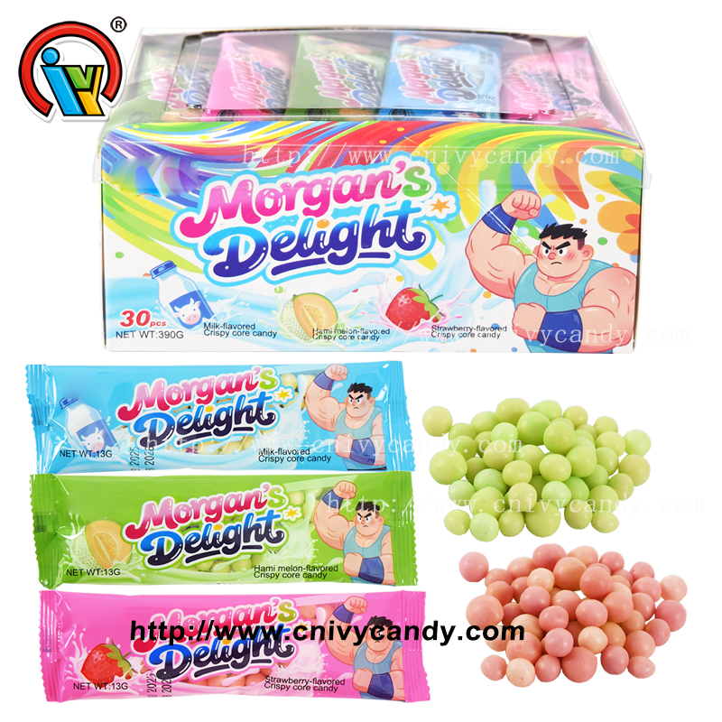 sour puffed candy factory