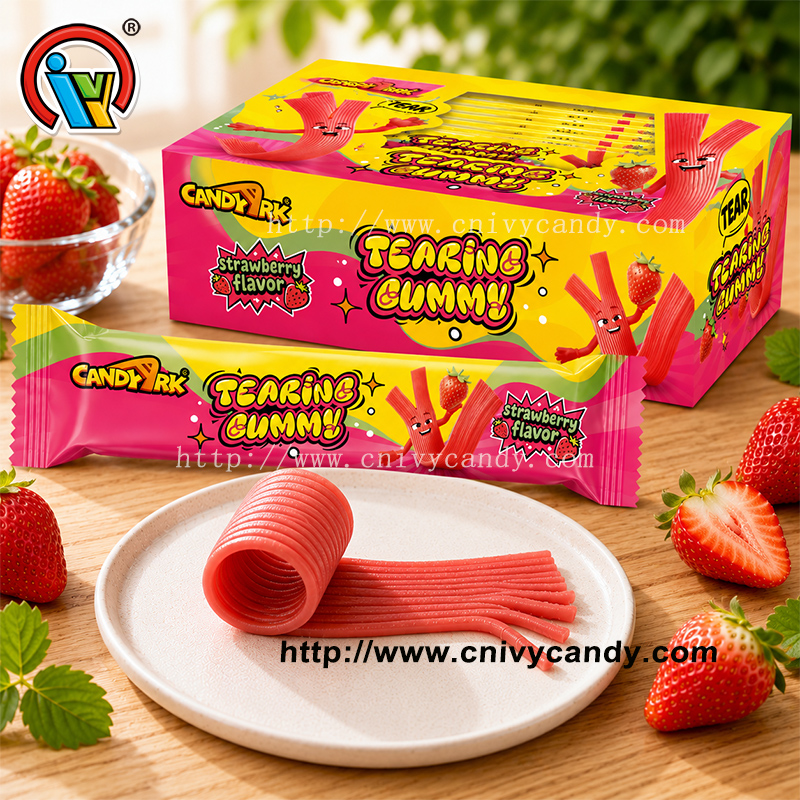 liquorice tearing gummy chewy candy