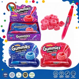 gummies chewy gel jam candy