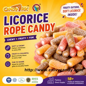 licorice ropes candy factory