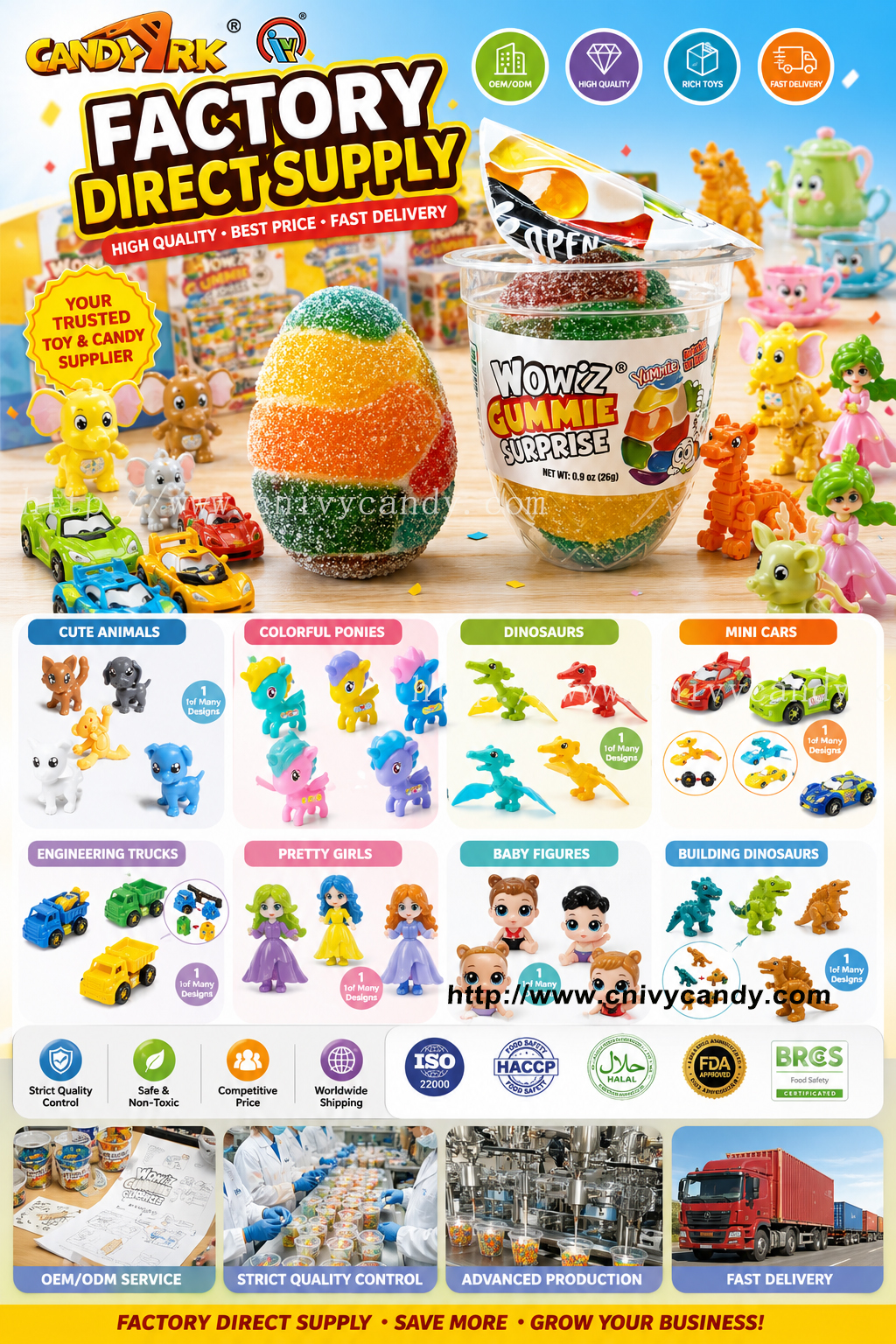 wowz surprise gummy egg kids toy candy